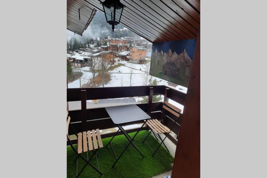 Residence Le Faegot A Valmorel- Studio 4 Personnes エクステリア 写真